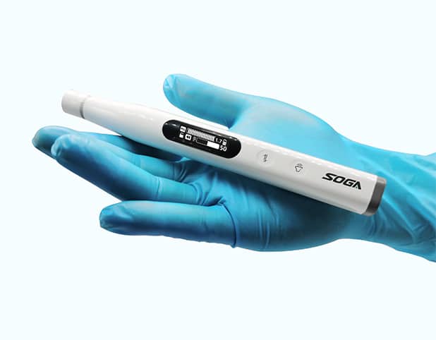 Stylo d'anesthésie sans fil avec recharge par induction