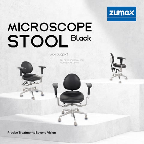 Fauteuil ergo Stool Black